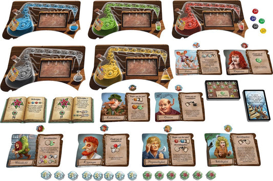 De Kwakzalvers van Kakelenburg: De Alchemisten Uitbreiding - Bordspel | NL _2| Spelgenot