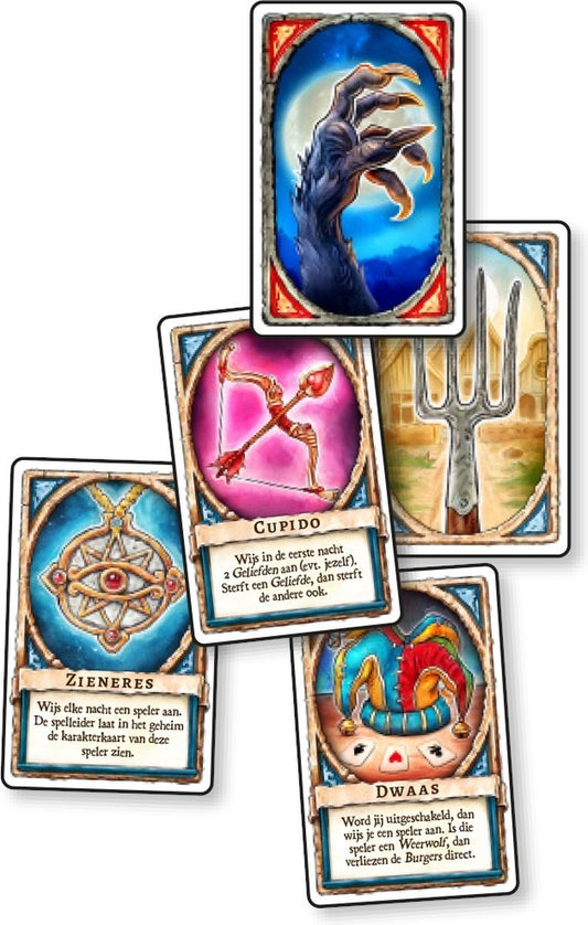 Ontmasker de Weerwolven - Kaartspel | NL _2| Spelgenot