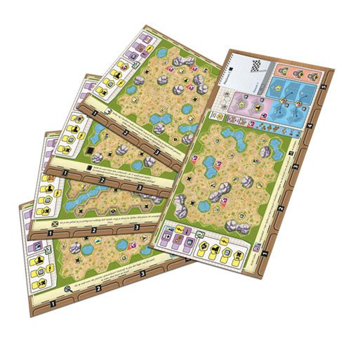 Ark Nova : Dierentuinplattegrond Set 2 : Uitbreiding - Bordspel | NL _1| Spelgenot