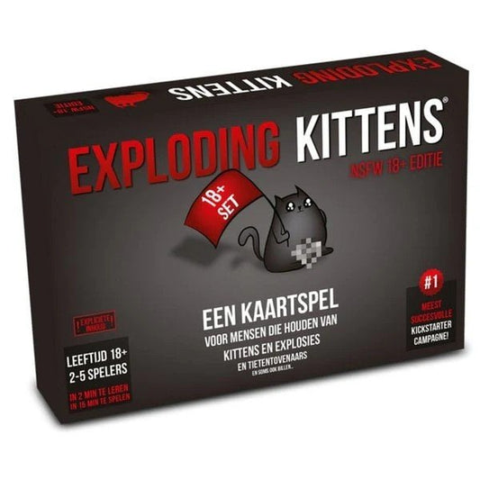Exploding Kittens NSFW 18+ - Kaartspel | NL _1| Spelgenot