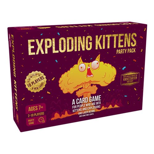 Exploding Kittens : Party Pack – Kaartspel | EN _1| Spelgenot