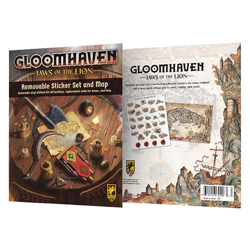 Gloomhaven : Jaws of the Lion Removable Sticker Set - Accesoires _1| Spelgenot