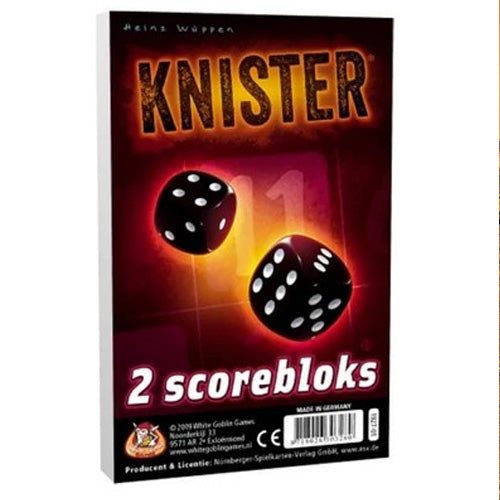 Scoreblokken Knister - Dobbelspel | NL _1| Spelgenot