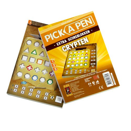 Scoreblokken Pick a Pen: Crypten - Dobbelspel | NL _1| Spelgenot