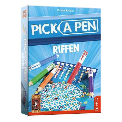 Pick a Pen: Riffen - Dobbelspel | NL _1| Spelgenot