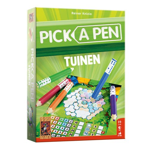 Pick a Pen: Tuinen - Dobbelspel | NL _1| Spelgenot