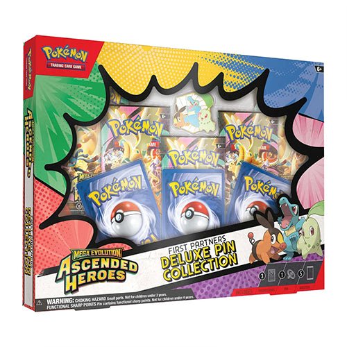 Pokémon Mega Evolution Ascended Heroes Deluxe Pin Box - Trading Cards| EN _1| Spelgenot