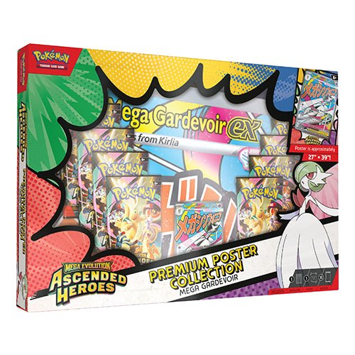 Pokémon Mega Evolution Ascended Heroes Poster Collection Mega Gardevoir - Trading Cards| EN _1| Spelgenot