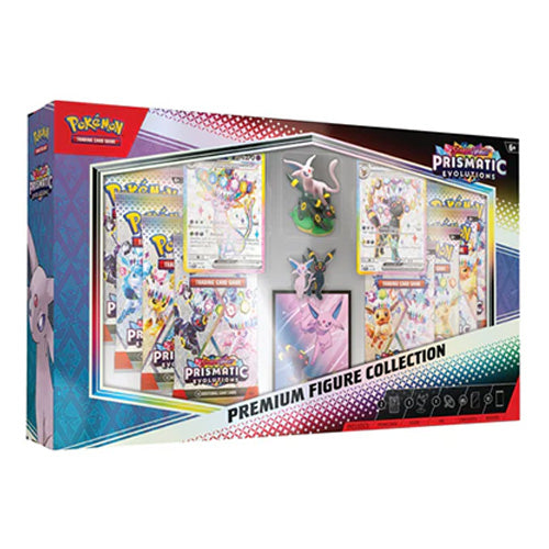 Pokémon : Scarlet & Violet - Prismatic Evolutions Premium Figure Collection - Trading Cards