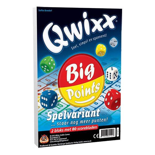 Qwixx Big Points Uitbreiding - Dobbelspel | NL _1| Spelgenot
