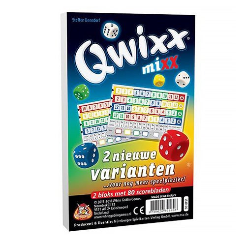 Qwixx Mixx Uitbreiding - Dobbelspel | NL _1| Spelgenot