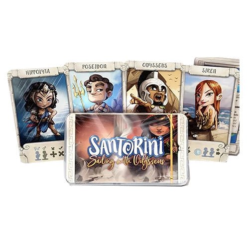 Santorini 2nd. Edition Tides of Poseidon Uitbreiding - Bordspel | EN _1| Spelgenot
