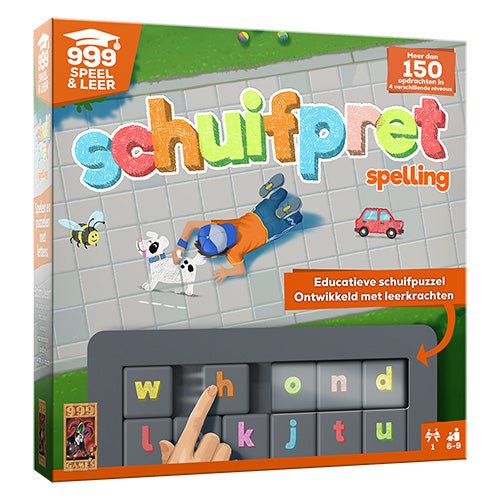 Schuifpret Spelling - Bordspel | NL _1| Spelgenot