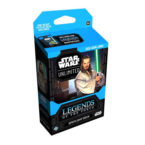 Star Wars Unlimited : Legends of the Force Spotlight Deck Qui - Gon Jinn - Trading Cards | EN _1| Spelgenot