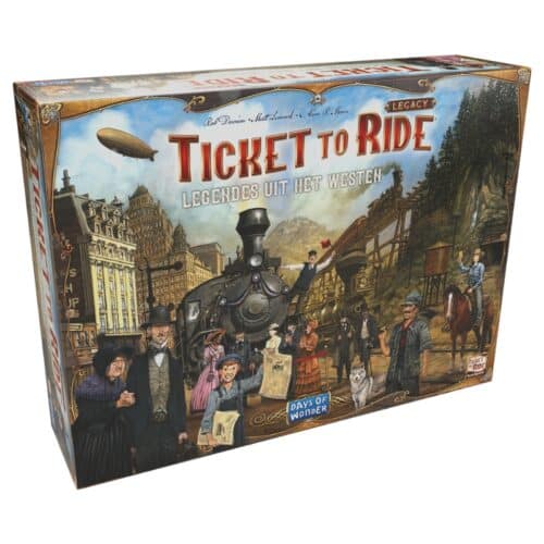Ticket to Ride Legacy Legendes uit het Westen – Bordspel | NL