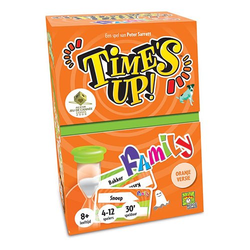 Time's Up! Family Oranje – Kaartspel | NL _1| Spelgenot