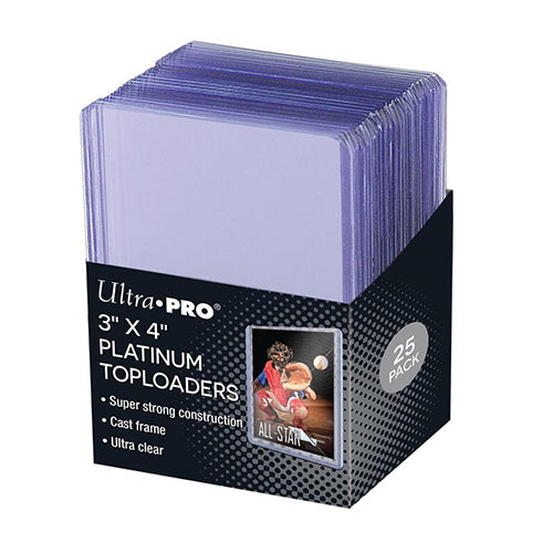 Ultra Pro Toploaders 3x4 Ultraclear Platinium (25st) - Accessoires