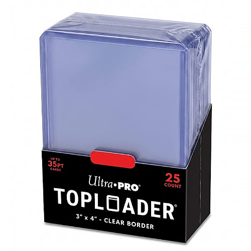 Ultra Pro Toploaders 3x4 Clear Border (25st) - Accessoires