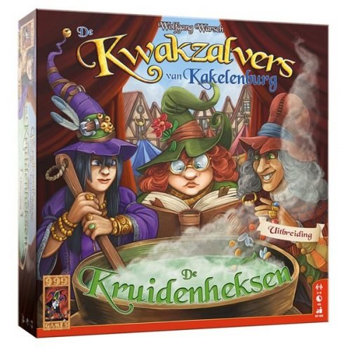 De Kwakzalvers van Kakelenburg: De Kruidenheksen Uitbreiding - Bordspel | NL _1| Spelgenot