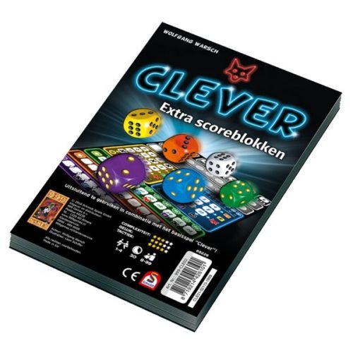 Scoreblokken Clever twee stuks - Dobbelspel | NL _1| Spelgenot