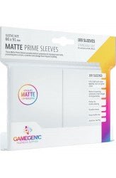 Game Genic : Matte Prime sleeves white 66x91 - 100 stuks _1| Spelgenot