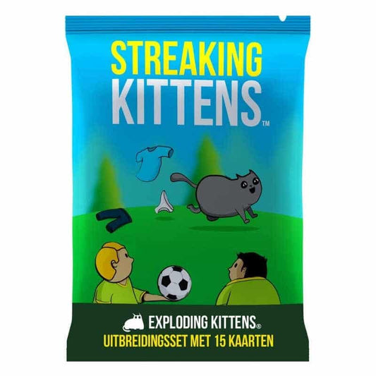 Exploding Kittens: Streaking Kittens uitbreiding - kaartspel | NL _1| Spelgenot