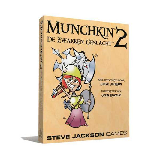 Munchkin 2 – De Zwakken Geslacht – Kaartspel | NL _1| Spelgenot