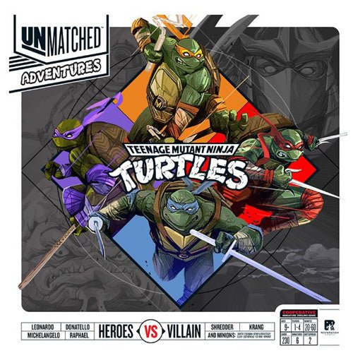 Unmatched Adventures: Teenage Mutant Ninja Turtles - Bordspel | EN _1| Spelgenot