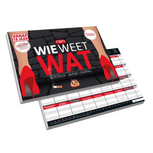 Wie Weet Wat : 18+ - Bordspel | NL _1| Spelgenot