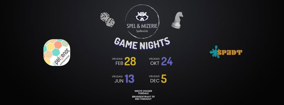 Spelavond Spellenclub Spel & Miserie  28 Februari - Spelgenot