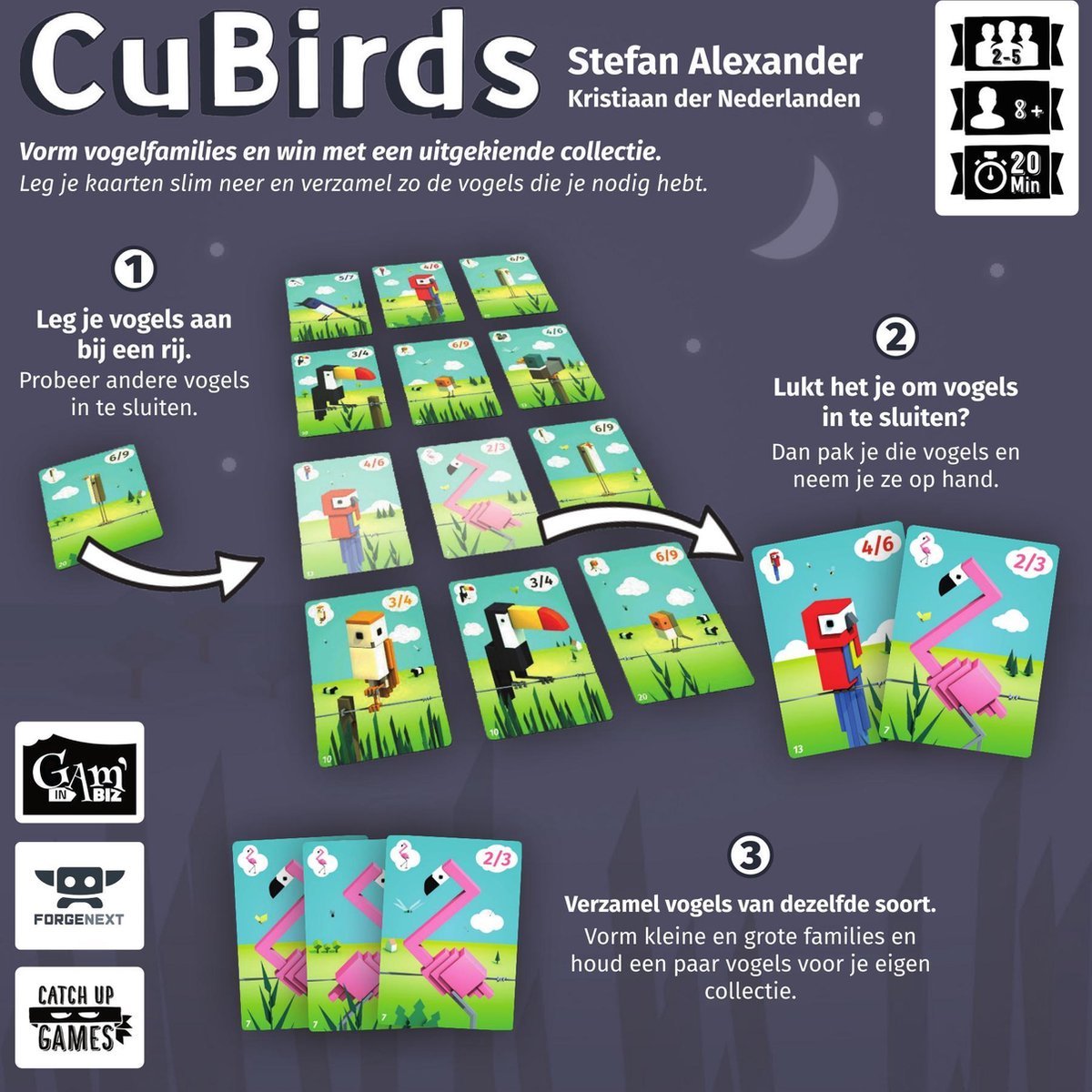 Cubirds - Kaartspel | NL _3| Spelgenot