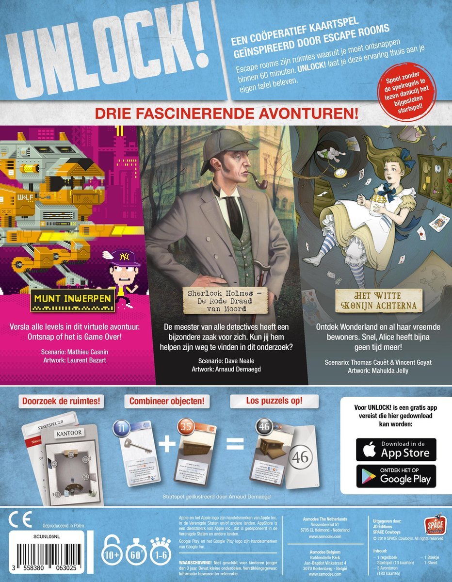 Unlock! 05 - Heldhaftige Avonturen - Escapespel | NL _2| Spelgenot