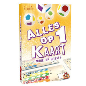 Alles op 1 kaart - Dobbelspel | NL _1| Spelgenot