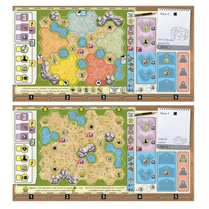 Ark Nova : Dierentuinplattegrond Set 1 : Uitbreiding - Bordspel | NL _1| Spelgenot