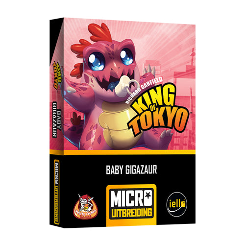 King of Tokyo: Baby Gigazaur Uitbreiding – Kaartspel (NL)