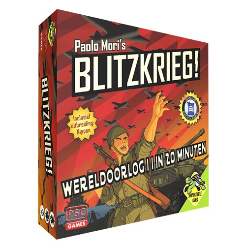 Blitzkrieg!: WO II in 20 minuten + Nippon Uitbreiding – Bordspel (NL) _1| Spelgenot