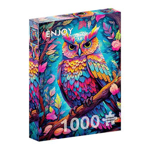 Dazzling Owl ( 1000 stukjes ) - Puzzel _1| Spelgenot