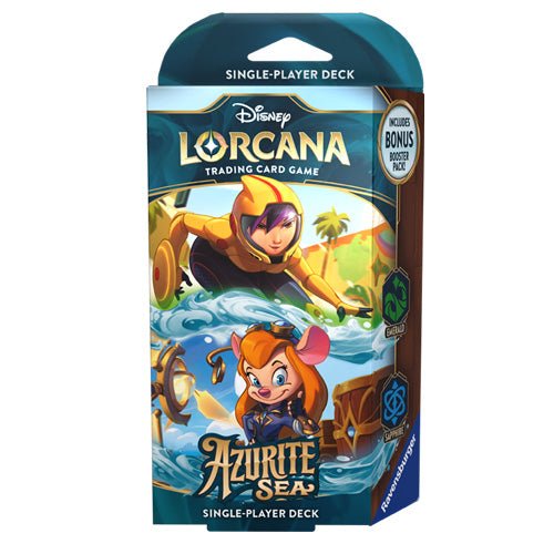 Disney Lorcana : Azurite Sea Starter Deck: Go Go Tomago & Gadget Hackwrench - Trading Cards | EN _1| Spelgenot