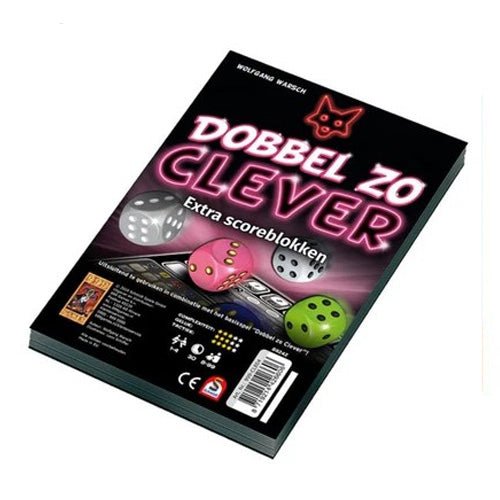Scoreblokken Dobbel zo Clever 2 stuks – Dobbelspel | NL _1| Spelgenot