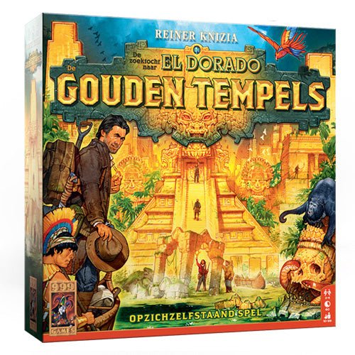 De zoektocht naar Eldorado De Gouden Tempels Uitbreiding - Bordspel | NL _1| Spelgenot