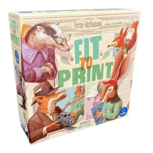 Fit to Print - Bordspel | NL _1| Spelgenot