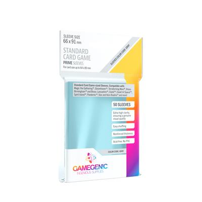 Game Genic : Standaard Prime Sleeves 66x91 - 50 stuks - Accessoires _1| Spelgenot