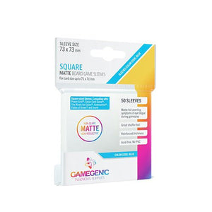 Game Genic Sleeves Prime Board Game Matte Code Blue 73x73 (50st) | Accessoires _1| Spelgenot