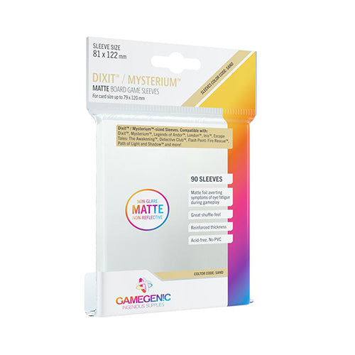 Game Genic Sleeves Prime Board Game Matte Code Sand 81x122 (90st) | Accessoires