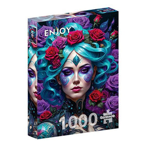 Gothic Flowers Portrait ( 1000 stukjes ) - Puzzel _1| Spelgenot