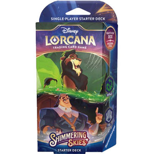 Disney Lorcana : Shimmering skies Starter Deck - Scar & Kronk - Trading Cards | EN _1| Spelgenot