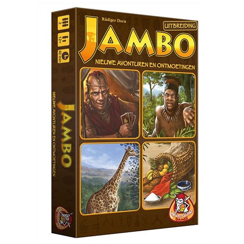 Jambo: Nieuwe Avonturen en Ontmoetingen Uitbreiding – Kaartspel (NL) _1| Spelgenot