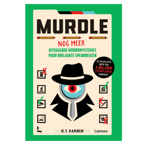 Murdle: Nog Meer Uitdagende Moordmysteries voor Briljante Speurneuzen – Puzzelboek