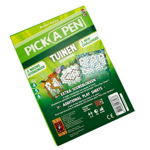 Scoreblokken Pick a Pen: Tuinen Level 4,5,6 - Dobbelspel | NL _1| Spelgenot