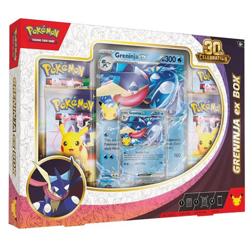 Pokémon 30th Celebration Greninja ex Box – Trading Cards (ENG)